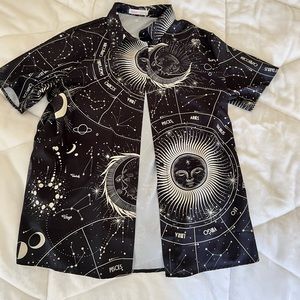 Astrological button down